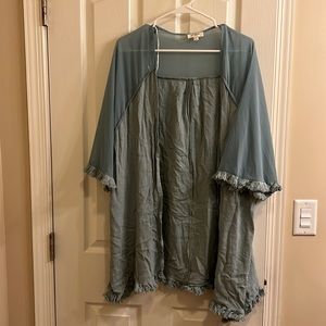 Cardigan. Teal. Size m/l. Umgee.